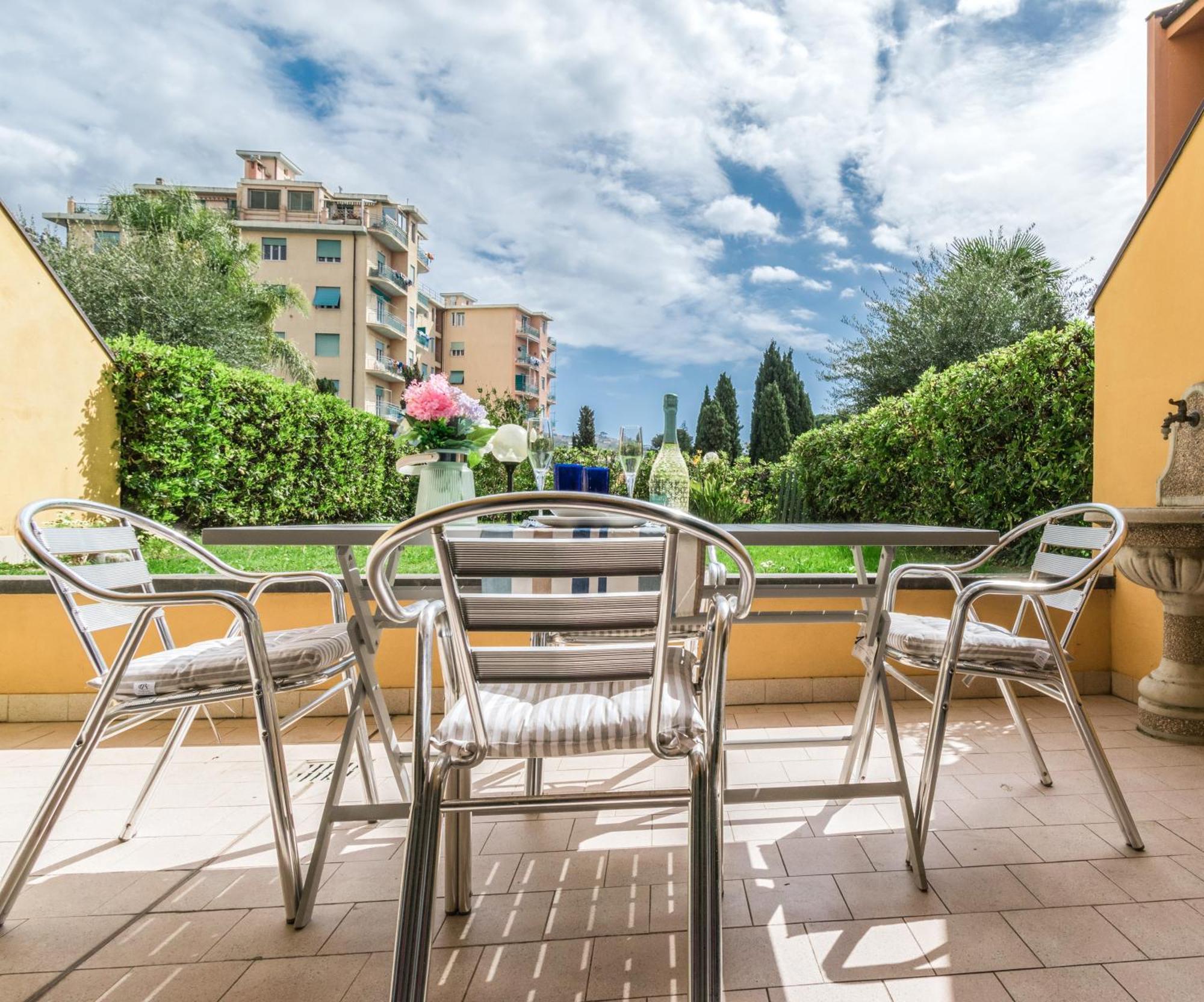 Elegante Appartamento Con Piscina - Wi-Fi & Box Privato Санремо Екстер'єр фото